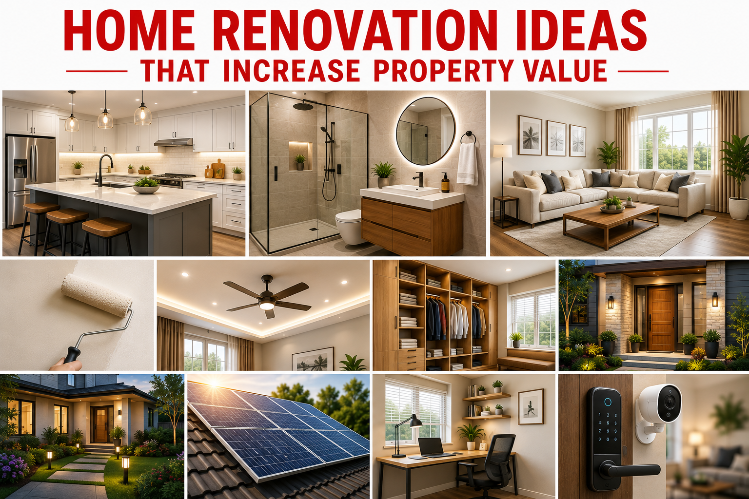 Home Renovation Ideas That Increase Property Value