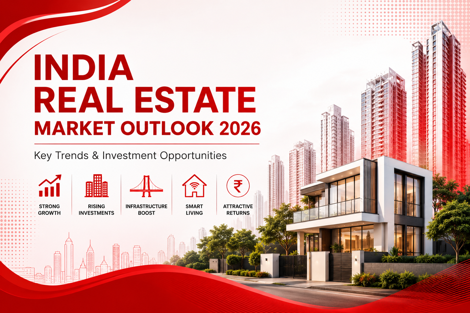 India Real Estate Market Outlook 2026: Key Trends & Investment Opportunities